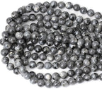 35PCS 10mm Natural Black Labradorite Gemstone Round Loose Beads Crystal Energy - Image 3