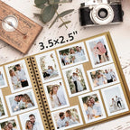 10x10 Inch DIY Scrapbook Photo Album, Hardcover Kraft Paper Acid-Free, 50 Sheets - Image 4