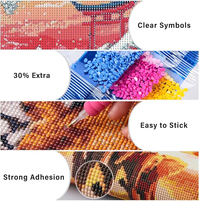Lxmsja Cherry Blossom Diamond Art Kits - Image 4