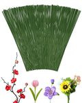 50 PCS FIVEIZERO 16 Gauge Green Floral Wire Stems by FIVEIZERO