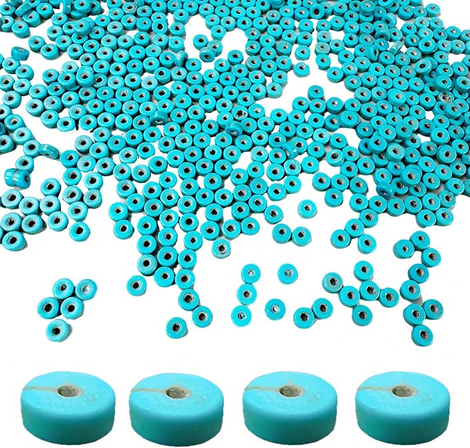 Turquoise Heishi Beads Bulk for Jewelry Making by PAMIRTONG