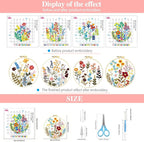 Zhenqing Floral Cross Stitch Kit - Image 4
