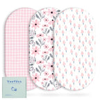 Yoofoss Bassinet Sheets for Baby, Baby Delight, Angelbliss, Soft Breathable by YOOFOSS