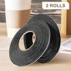 Tatuo 2 Rolls Double Sided Foam Tape 1/8 Inch by 50 Feet Black PE Foam Tape - Image 2