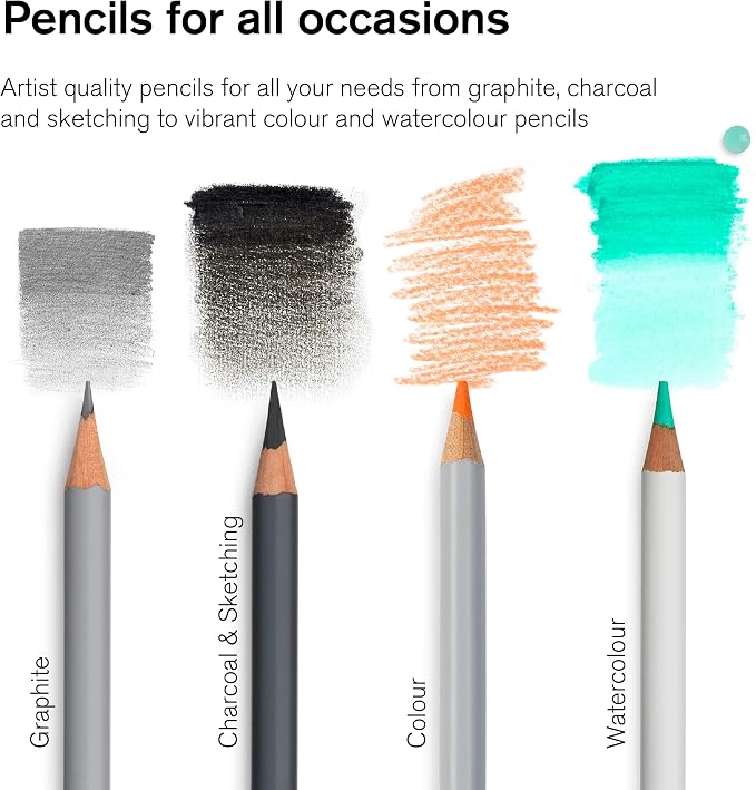 Winsor & Newton Studio Collection Artist Pencils, Sketching Pencils - Image 6