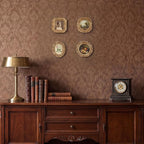 Qunclay Vintage Mini Picture Frames Set of 4, Round Rectangle Ornate Small - Image 6