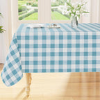 Smiry Rectangle Table Cloth, Waterproof Vinyl Tablecloth by Smiry