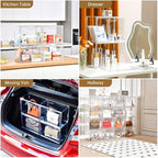 3 Pack Clear Storage Organizers - Image 8