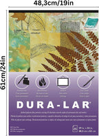 Grafix Dura-Lar 0.003" Film, Ultra Clear, Glossy 19"x24" Sheet, Mylar/Acetate - Image 2