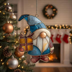 Christmas Gnome Acrylic Suncatcher - Image 2