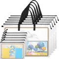 Saintrygo 10 Pcs Art Portfolio Bag 19 x 25 Inches Artist Supply Organizer by Saintrygo