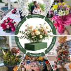 20 Pcs Floral Foam Blocks for Flower Arrangements 5.5"L x 3.1"W x 1.5"H | Green - Image 6