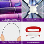 Butterfly Kites for Kids and Adults, 300ft String Handle Included - Image 6