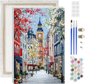 Lxmsja Big Ben Paint by Numbers Kit by Lxmsja