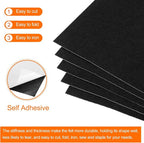 MECCANIXITY Adhesive Felt Sheets, Felt Fabric Crafts Back Adhesive Felt Sheets - Image 4