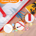 Reginary 10 Pcs Art Portfolio Bags, 19 x 25 Inch Clear Poster Storage Bags - Image 3