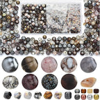 Rired 27 Craft Beads Bracelet Making Kit, Bicone Beads, Spacer Seed Beads by RIRED27