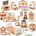 Doll House Furniture Accessories Four Major Series: Living Room, Kitchen by Unknown