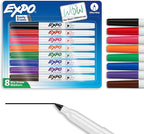 EXPO Dry Erase Markers, Low Odor Ink, Ultra Fine Tip, Organization, School by Unknown