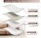 KING MOUNTAIN Leather Repair Patch, 4 x 63 Inches self Adhesive Leather Repair - Image 3