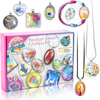 Glittery Garden Girls Jewelry Making Kit. Necklace & Bracelet Crafting Set | by GlitteryGarden