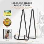 IPAME 14 Inch Heavy Duty Plate Stand – Metal Display Easel - Image 3