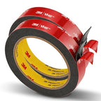 3M Double Sided Tape, Heavy Duty, 0.79" x 15.4Ft, 2 Pack | Permanent, by Unknown