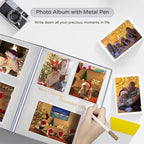 Popotop Large Photo Album Self Adhesive 4x6 5x7 8x10 Scrapbook Album DIY - Image 5