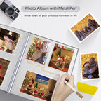 Popotop Large Photo Album Self Adhesive 4x6 5x7 8x10 Scrapbook Album DIY - Image 5
