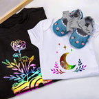 Gatichetta Metallic Foil HTV Roll Holographic Rainbow Heat Transfer Vinyl - Image 8