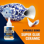 WoldoClean Super Glue for Ceramics and Porcelain 50g - Image 3
