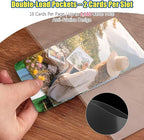 ABLY 2160 Pockets Trading Card Pages Sleeves 9-Pocket Clear Plastic Game Card - Image 3
