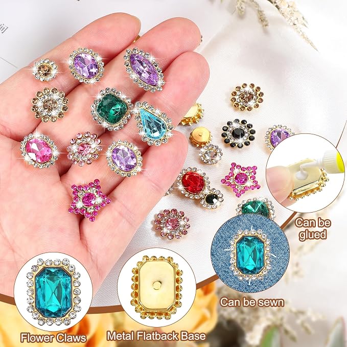 PATIKIL Sew on Rhinestones Crystals - Image 3