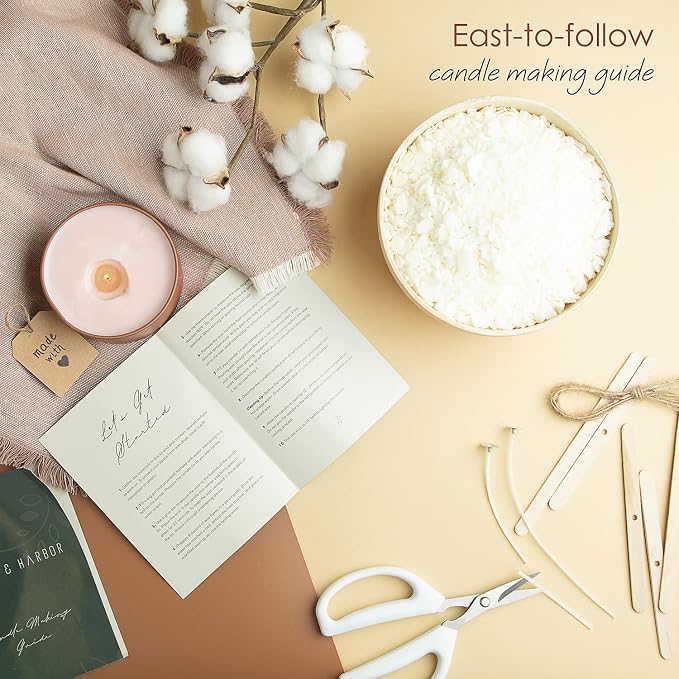 Hearth & Harbor Organic Soy Candle Making Kit - Image 8