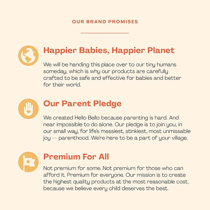 Hello Bello Premium Baby Diapers Size 6, 17 Count of Disposable, Extra-Absorbent, Hypoallergenic Baby Diapers with Snug and Comfort Fit, Sleepy Sloth