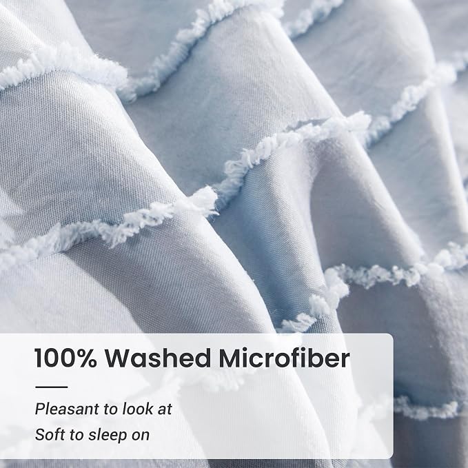 NEXHOME PRO Duvet Cover King, Soft and Lightweight 100% Washed Microfiber - Image 5