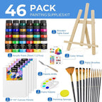 Nicpro Acrylic Paint Canvas Set - Image 2