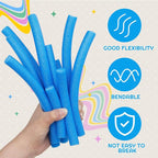 Frienda 1 Inch x 40 ft Blue Foam Noodles - Image 3