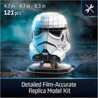 4D Build, Star Wars Stormtrooper Helmet 3D Model Kit - Image 2