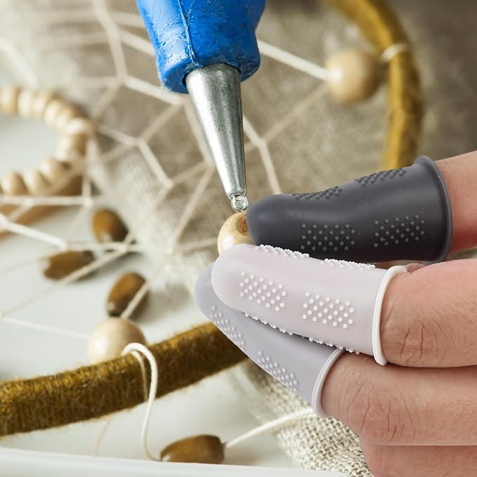 Mr. Pen- Hot Glue Gun Finger Protectors, Rubber Fingers Tips, Rubber Finger - Image 8