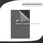2 Pack 8'' x 12'' Glitter Black Acrylic Sheet, 3mm Thick Acrylic Plexiglass - Image 3