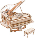 ROKR 3D Wooden Puzzles for Adults 223pcs Piano Model Kit 1:20 Scale Building by ROKR-InterestingSmartPuzzleToys