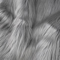 Gray Faux Fur Fabric for Crafts Squares Furry Fabric for Sewing, Upholstery & by Qidkeo