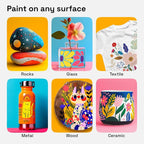ARTISTRO 12 Acrylic Paint Pens for Calligraphy – Markers - Image 4