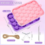 Honeydak Silicone Grape Soap DIY Making Kit 3D Reusable Soap Molds - Image 5