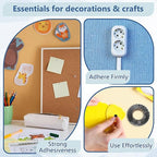 400 PCS 1mm Double Sided Foam Dots 0.4" Foam Round Dots 3D Foam Tape Craft - Image 5