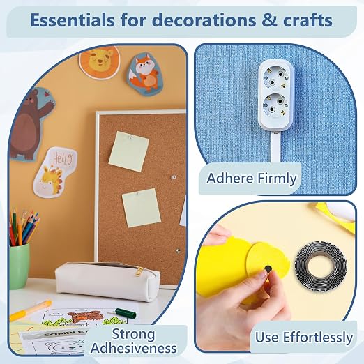 400 PCS 1mm Double Sided Foam Dots 0.4" Foam Round Dots 3D Foam Tape Craft - Image 5