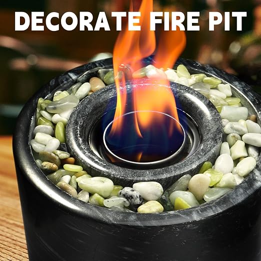 2.2 lb Jade Pebbles for Indoor Plants, 1/2 Inch Polished Decorative Pebbles for - Image 4