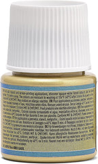 PEBEO Setacolor Opaque Fabric Paint 45-Milliliter Bottle, Shimmer Gold - Image 2