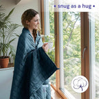 YnM Exclusive Weighted Blanket, Soothing Cotton, Smallest Compartments - Image 3
